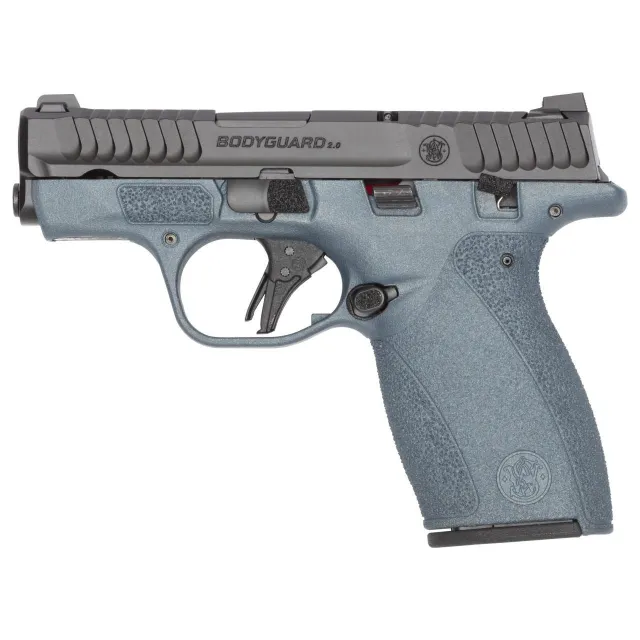 S&W Bodyguard 2.0 .380 ACP 2.75 In 10-Rounds 2 Mags Blue Titanium