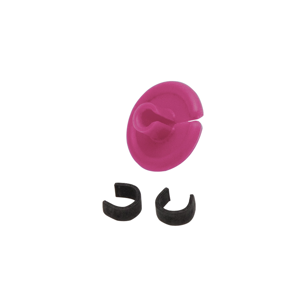 October Mountain 61085 String Love 2.0 Kisser Button Purple 25 Pack