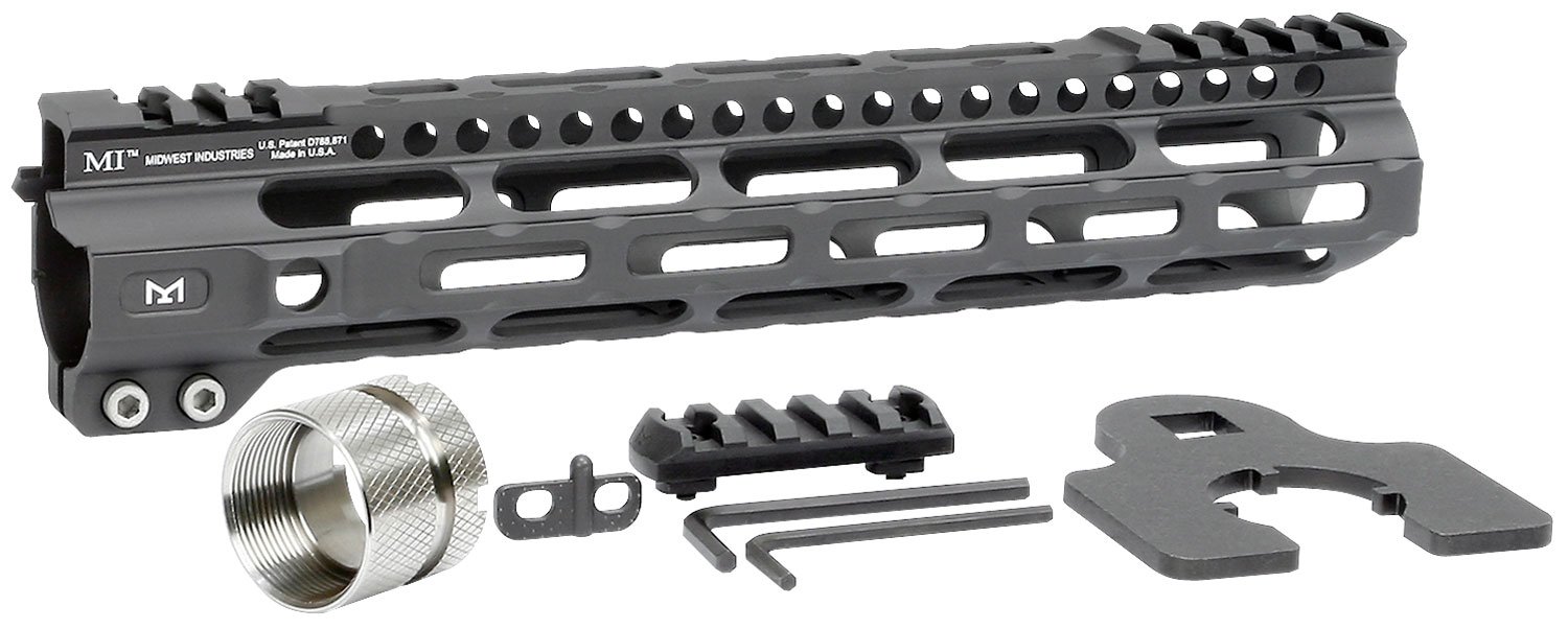 Midwest Industries Ultra Lightweight AR-15 Aluminum Handguard 10.5 Inch ... - Midwest Industries