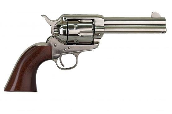 Cimarron Pistolero 22 LR 4.75in 10rd Nickel Single Action Revolver PPP22LRN