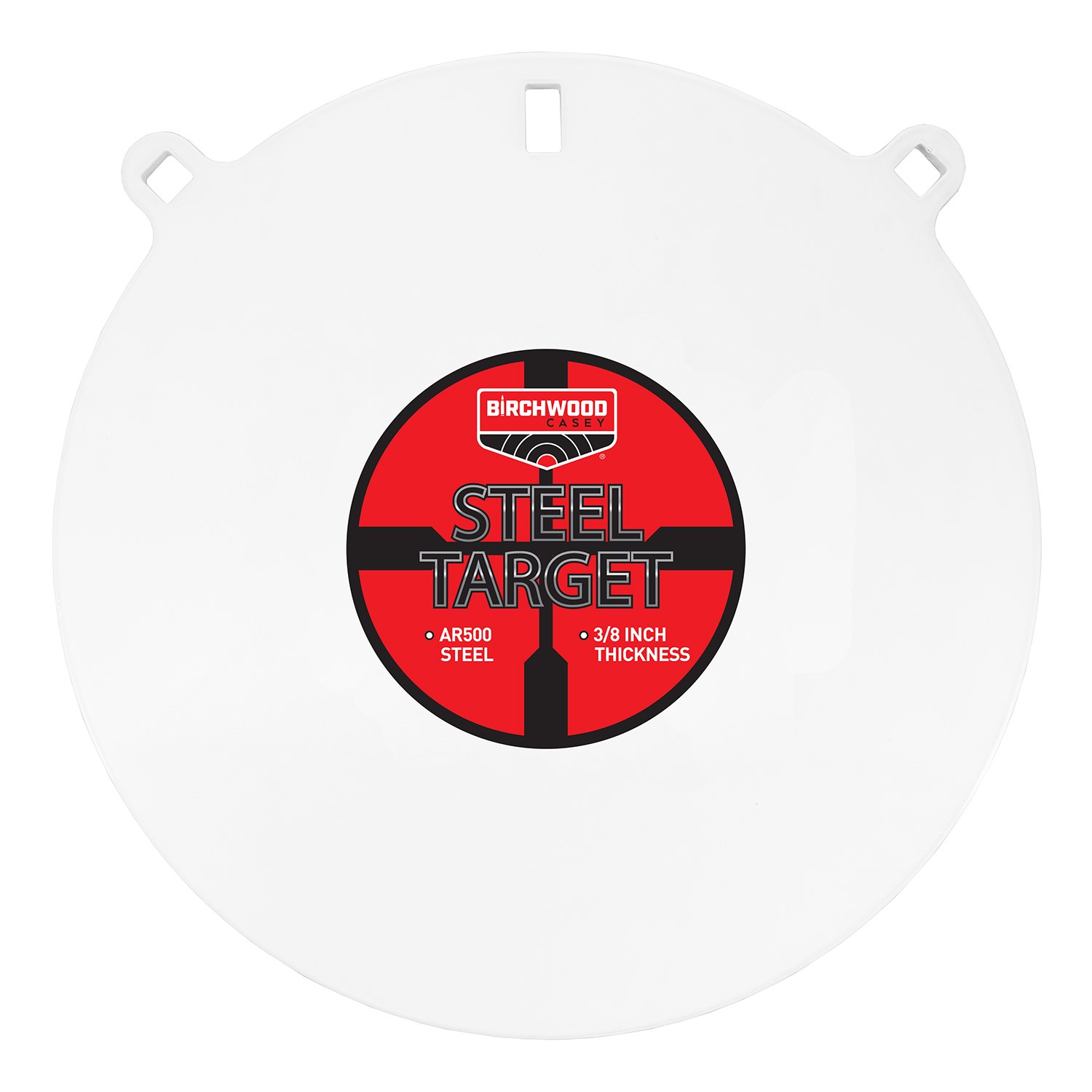 Birchwood Casey BC-RND15-38 15" AR500 Steel Target 3/8" Round Gong