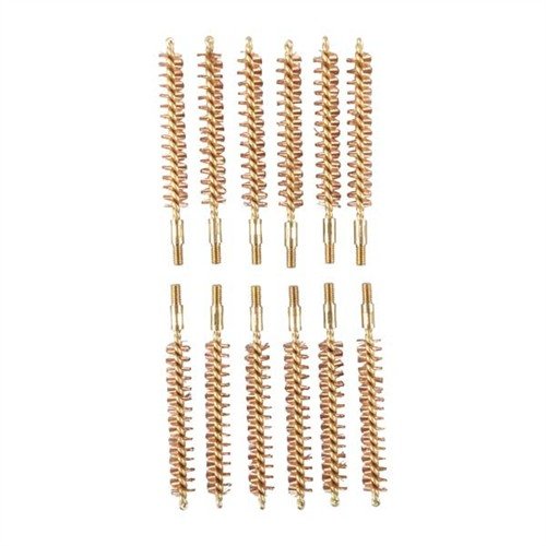 Sinclair INTERNATIONAL BRONZE RIFLE BORE BRUSH 338 CALIBER 8-32M 12 PACK - Sinclair International