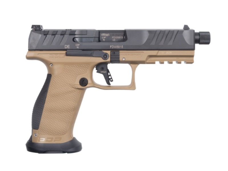 Walther Arms 2871955 PDP PRO SD Full Size 9mm 5.1" Matte Black Semi-Auto Pistol