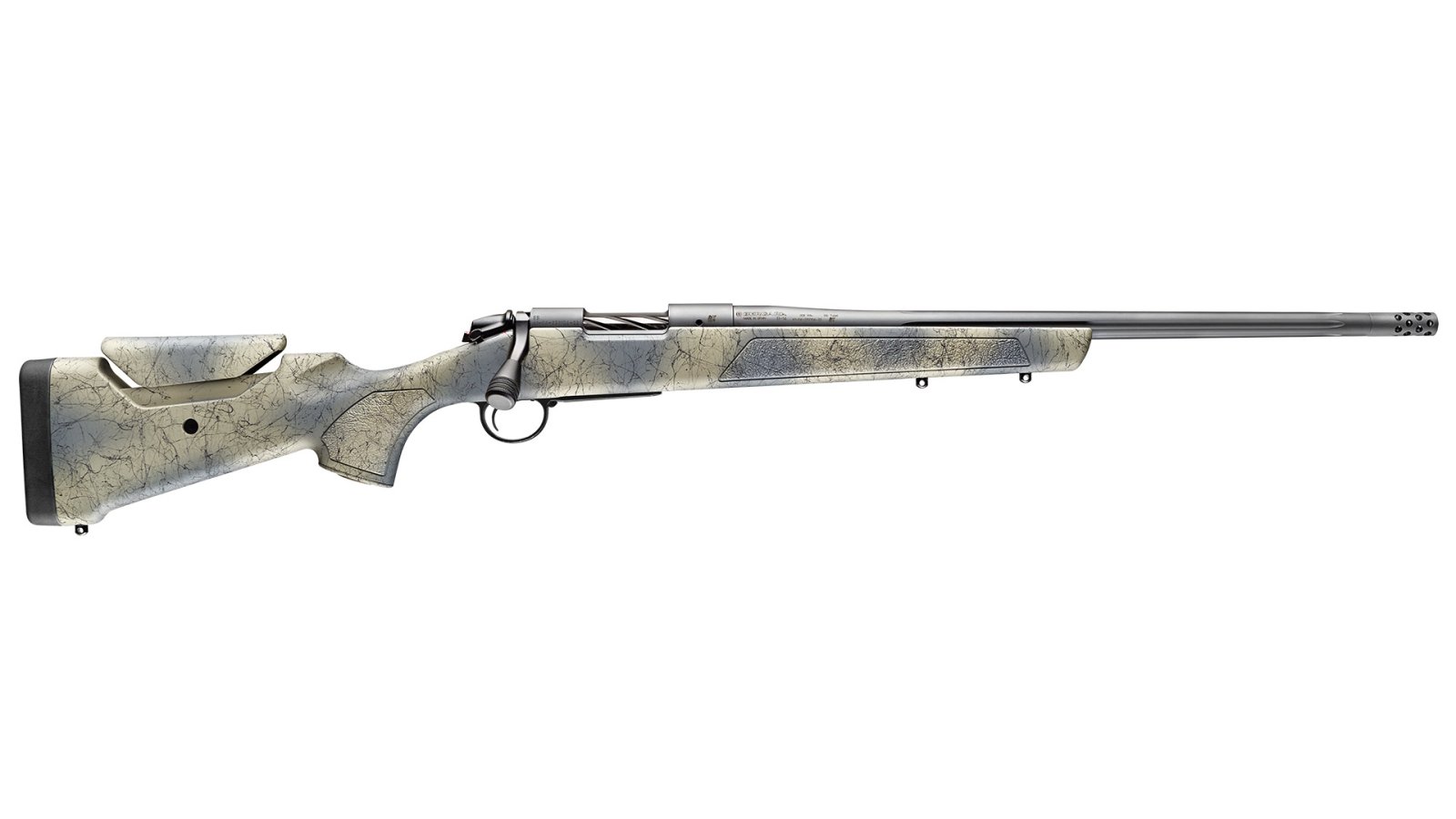 Bergara B14S805 Sierra 6 Creedmoor 20 in Fluted Sniper Grey 4rd Bolt Action - Bergara - 6mm Creedmoor