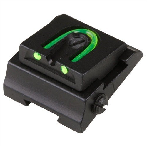 Williams 60218 Adjustable Fiber Optic Rear Sight Green 1/4" WGOS