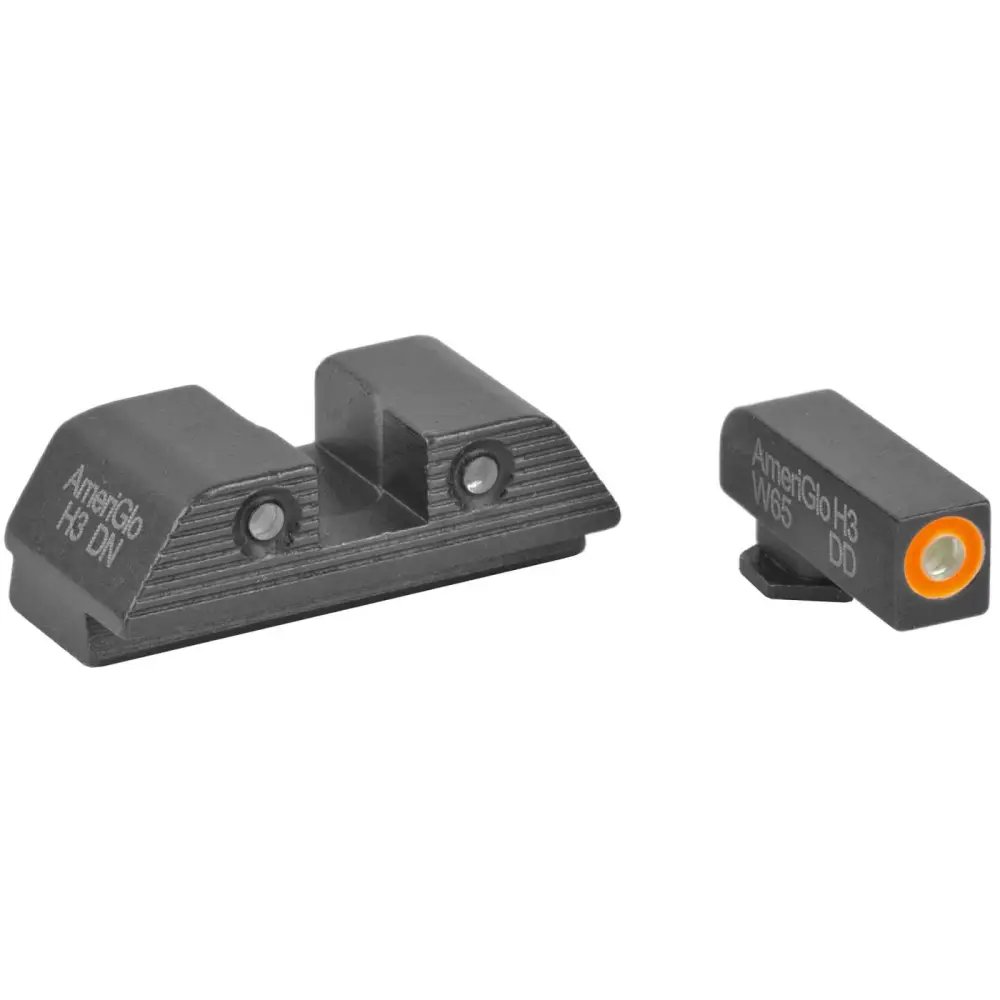 AmeriGlo GL-817 Trooper Green Front/Orange Pro for GLK Gen 1-4 10mm/45/357