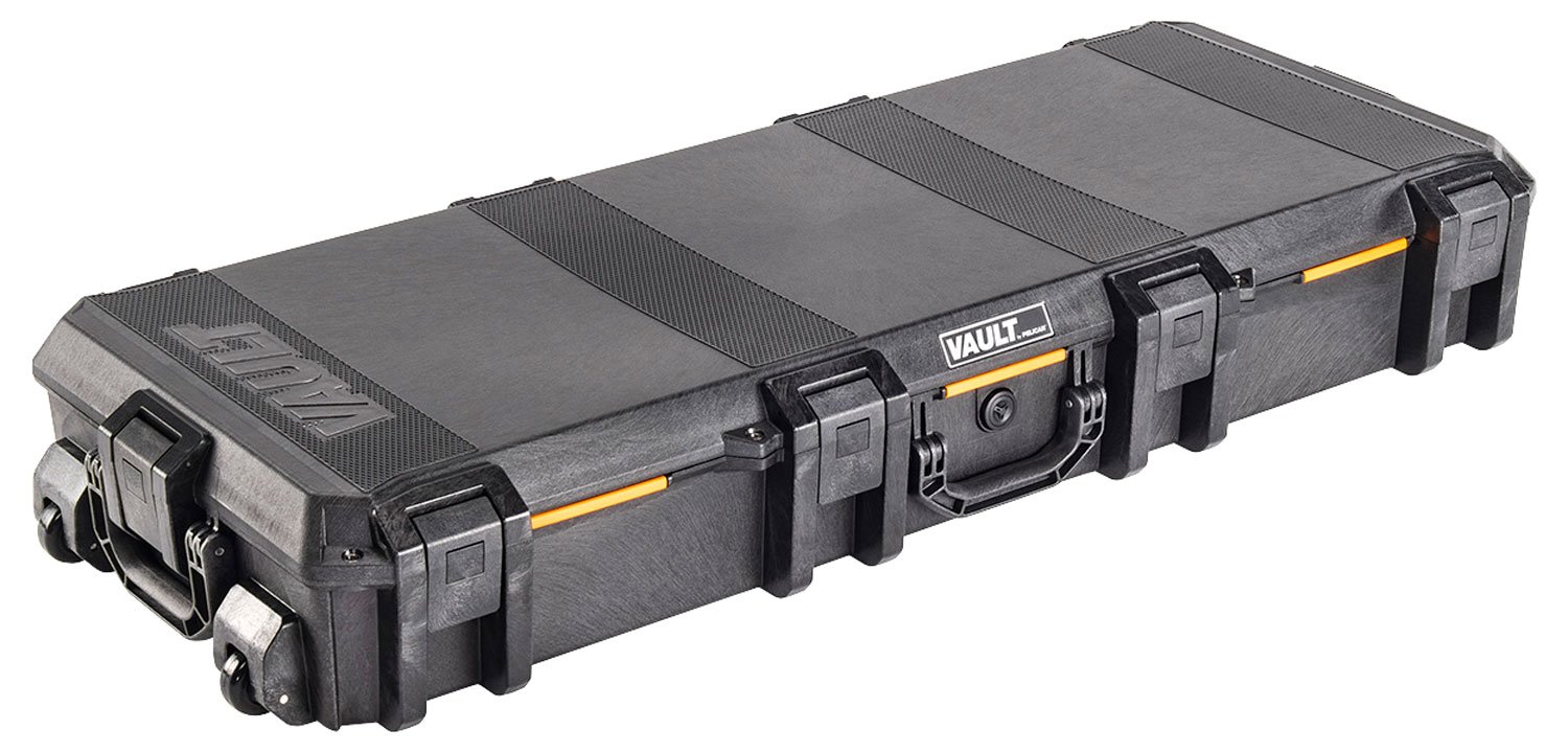 Pelican V730 Vault Tactical Rifle Case 44"x16"x6.3" High Impact Polymer Black - Pelican - BLACK