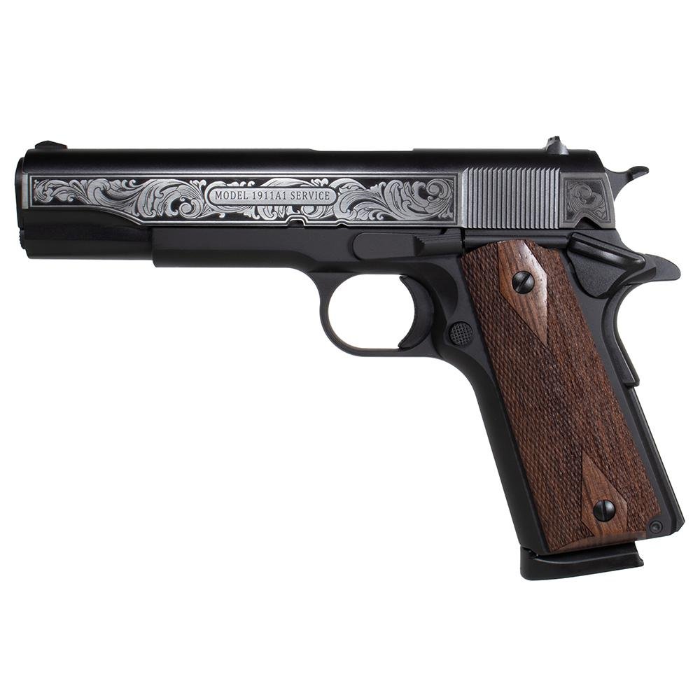 SDS Imports 10100518 Tisas 1911 A1 .45 ACP 5" Barrel 8rd Black Cerakote