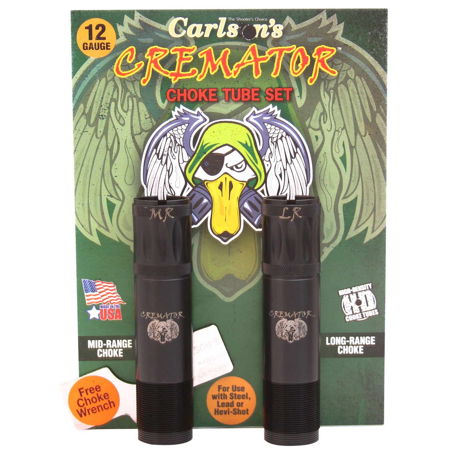 Carlson's 11622 Cremator Choke Tube 12 Gauge 17-4 Stainless Steel Non-Porte - Carlson - 12 GAUGE