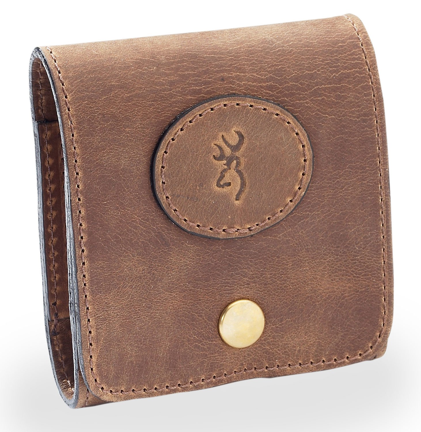 Browning 12199 Cartridge Case Crazy Horse Brown Leather Capacity 10rd Ri...