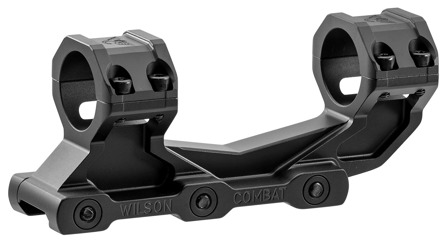 Wilson Combat Trlwm1 V3 Ultralight Scope Mount/Ring Combo Black Anodized 1" - Wilson Combat - V3 ULTRALIGHT