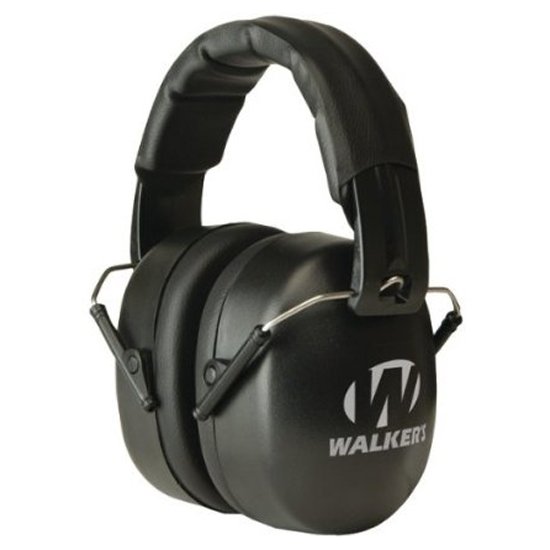 Walkers Game Ear 30 dB EXT Range Shooting Folding Muff Black