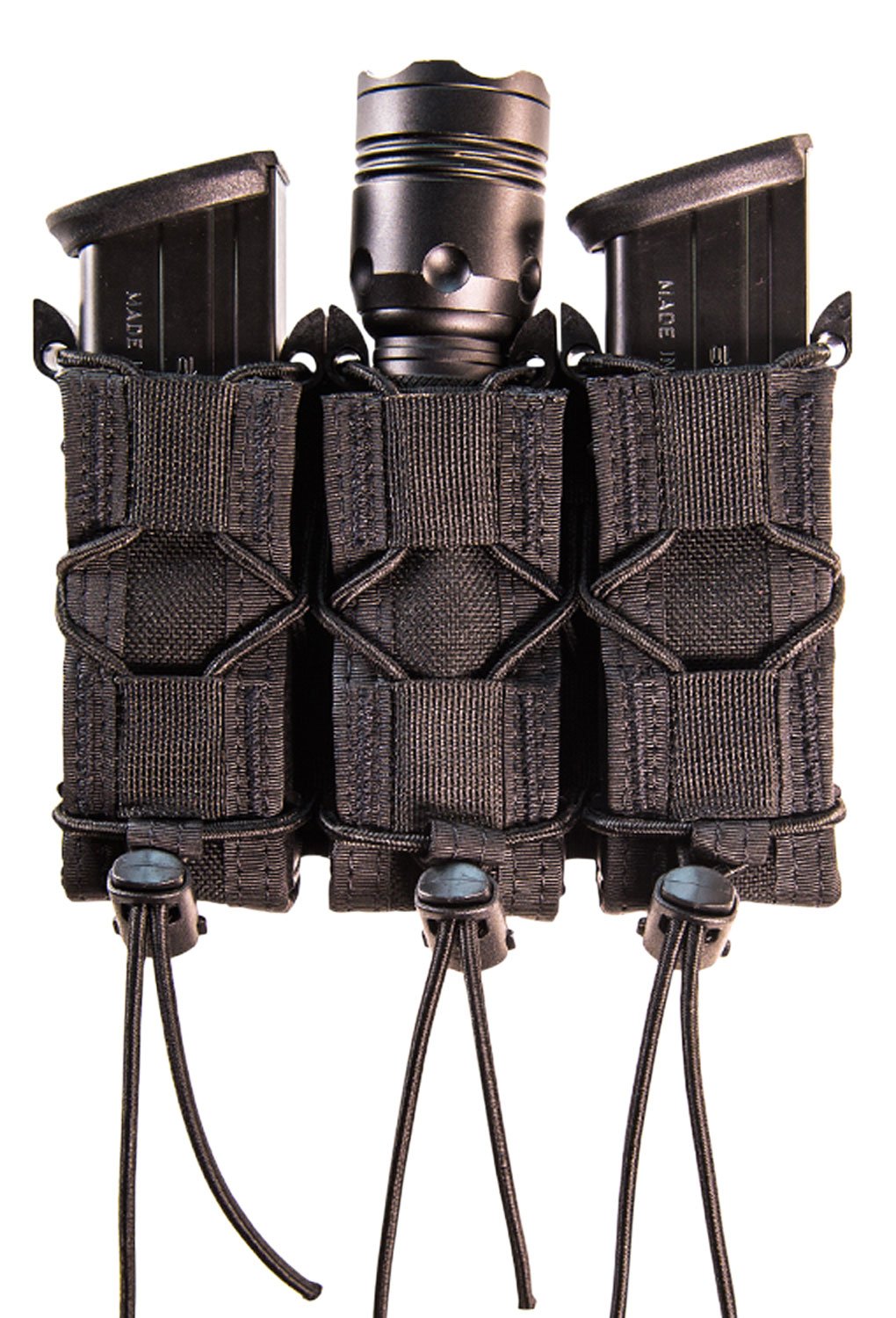 High Speed Gear 13PT13BK TACO Triple Mag Pouch Black Nylon - HSGI - BLACK