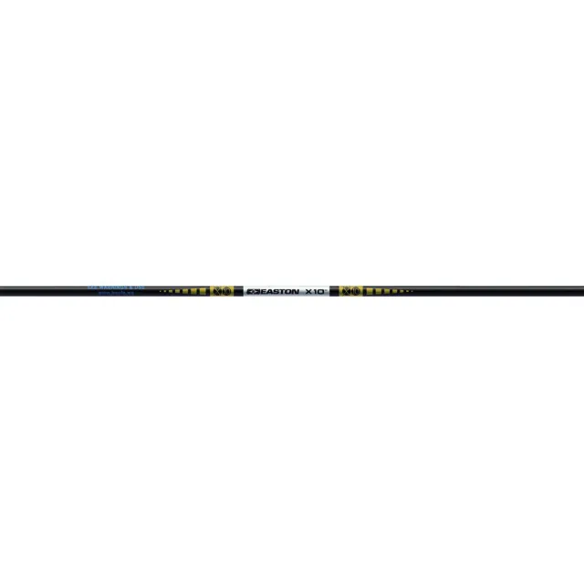 Easton X10 Shafts 830 Black Carbon Fiber Archery Arrows 1 Dozen - Easton