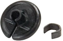 Allen Kisser Button Soft Polymer Black for Peeps/Kissers/String Loop - 0.65" x 1.90" x 3.45" - Allen Company