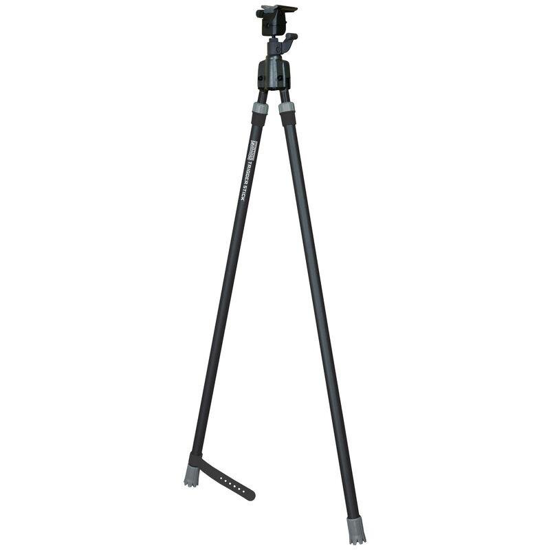 Primos Trigger Stick Gun Mount Bipod Tall Steel Black Gray QD 65827 - Primos