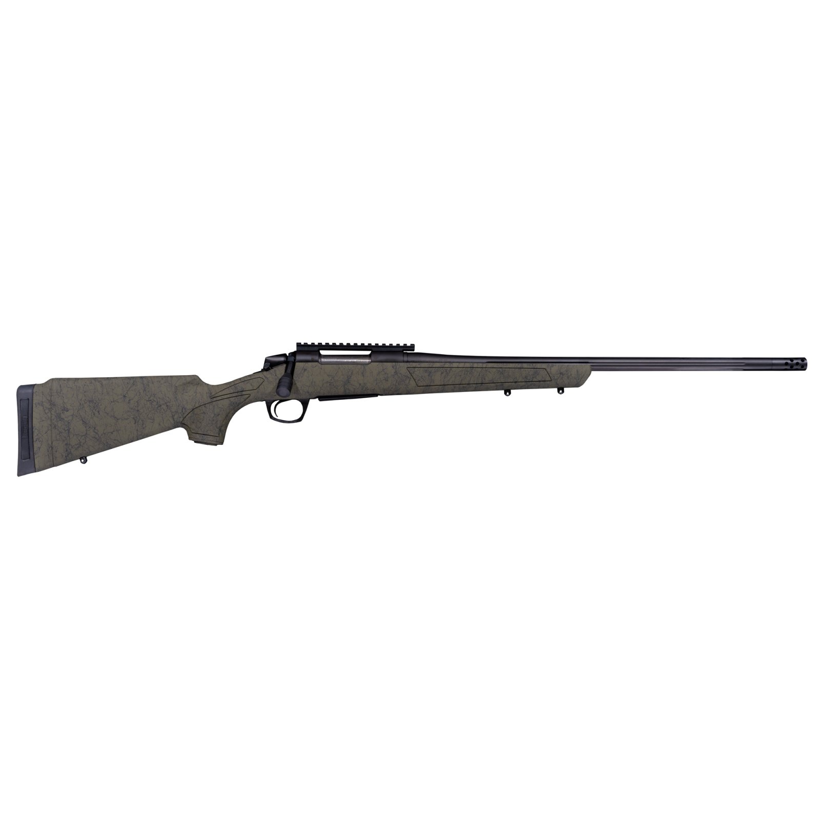 CVA CR3989G Cascade XT 6.5 PRC 2+1 24" Graphite Black Cerakote Fluted... - CVA - 6.5 PRC