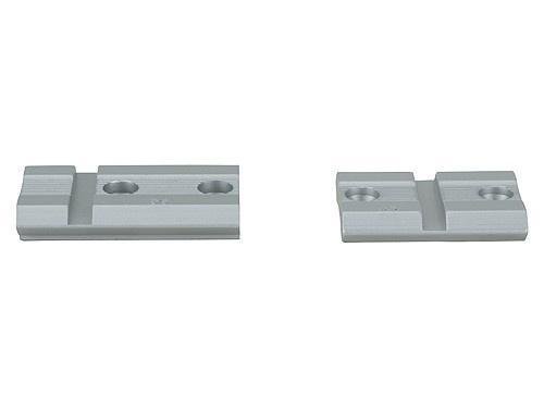 Weaver 48461 Classic Aluminum Base Pair Silver Remington 700 2-Piece Set - Weaver