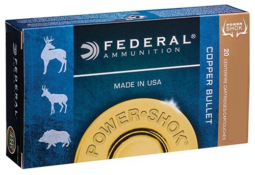 Federal 300WSM180LFA .300 WSM 180gr Copper HP Ammo 20 Rds 2,950 FPS
