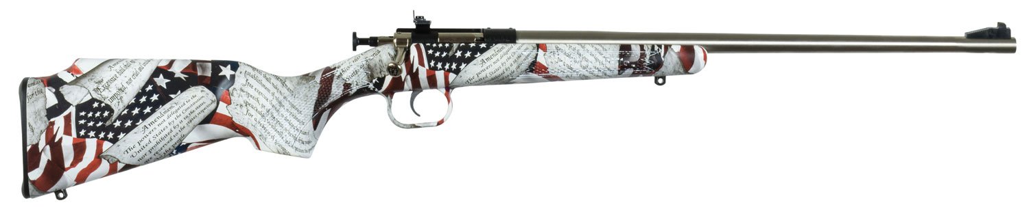 Keystone KSA3168 Crickett 22LR Youth Rifle 16.125" SS Bolt Action - Crickett - 22 LR