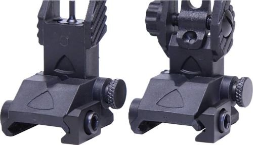 Buy GUNTEC AR-15 EZ SIGHTS POLY BACK UP THIN IRON SIGHT online