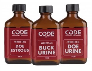 Code Red OA1326 Triple Buck-N-Does Scent Combo 3-Pack, 2 oz Bottles - Code Blue - DEER