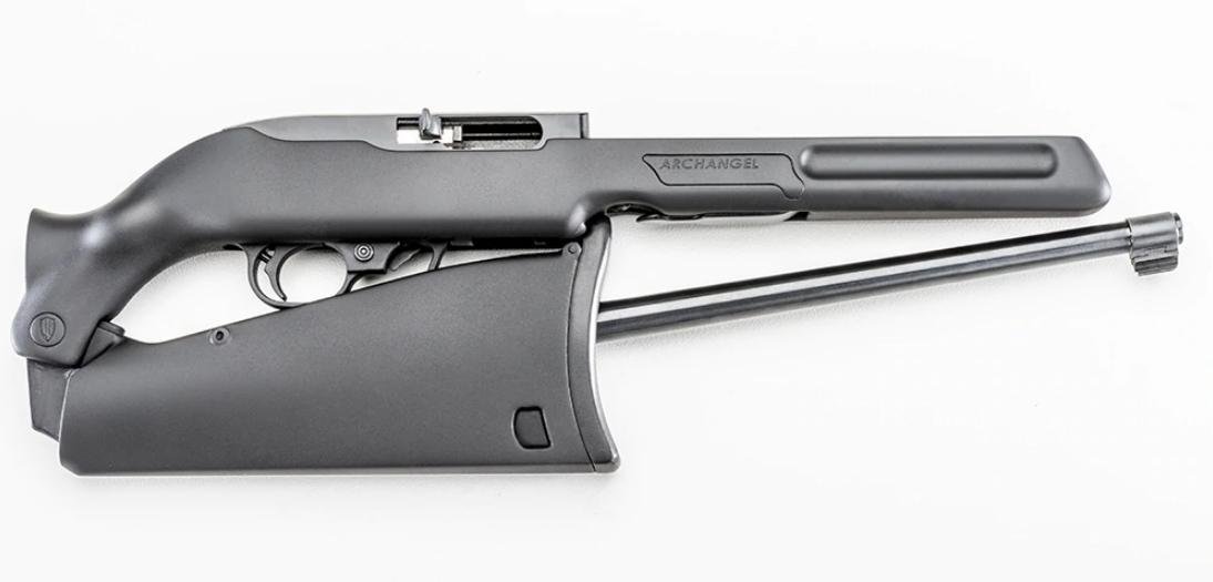Archangel AAQBD Stock Ruger 10/22 Black Synthetic 18.5 in 10 Round Action