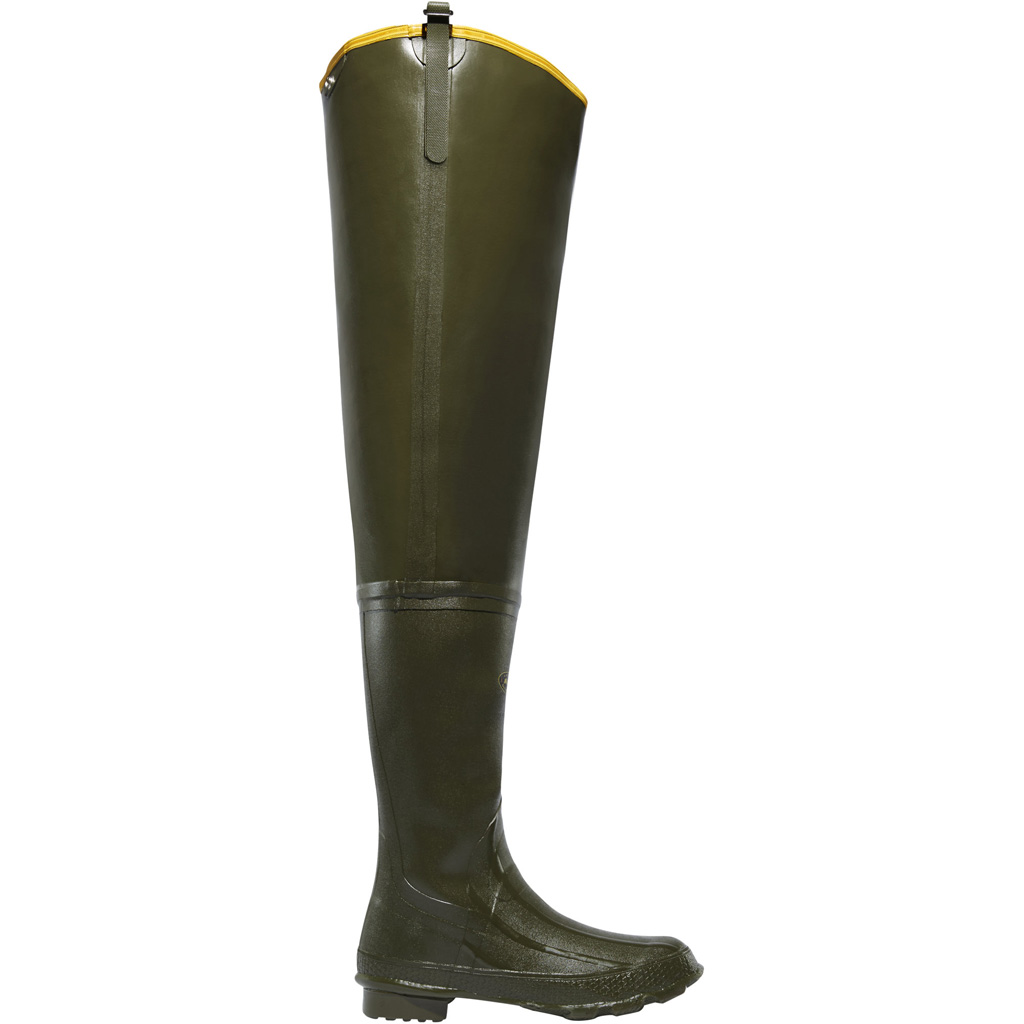 LaCrosse 154040-9M Grange Hip Boot 32" OD Green Size 9 Waterproof Rubber
