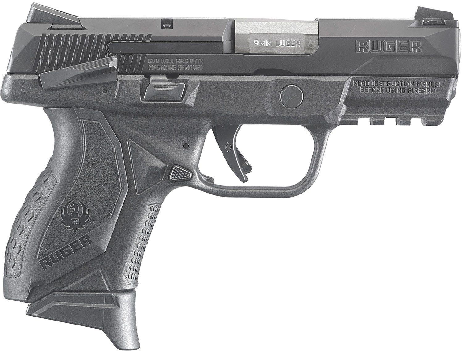 Ruger American Pistol A9-MS-CMPT 9mm Luger 3.55 in Barrel 17+1 Capacity - Ruger - 9mm