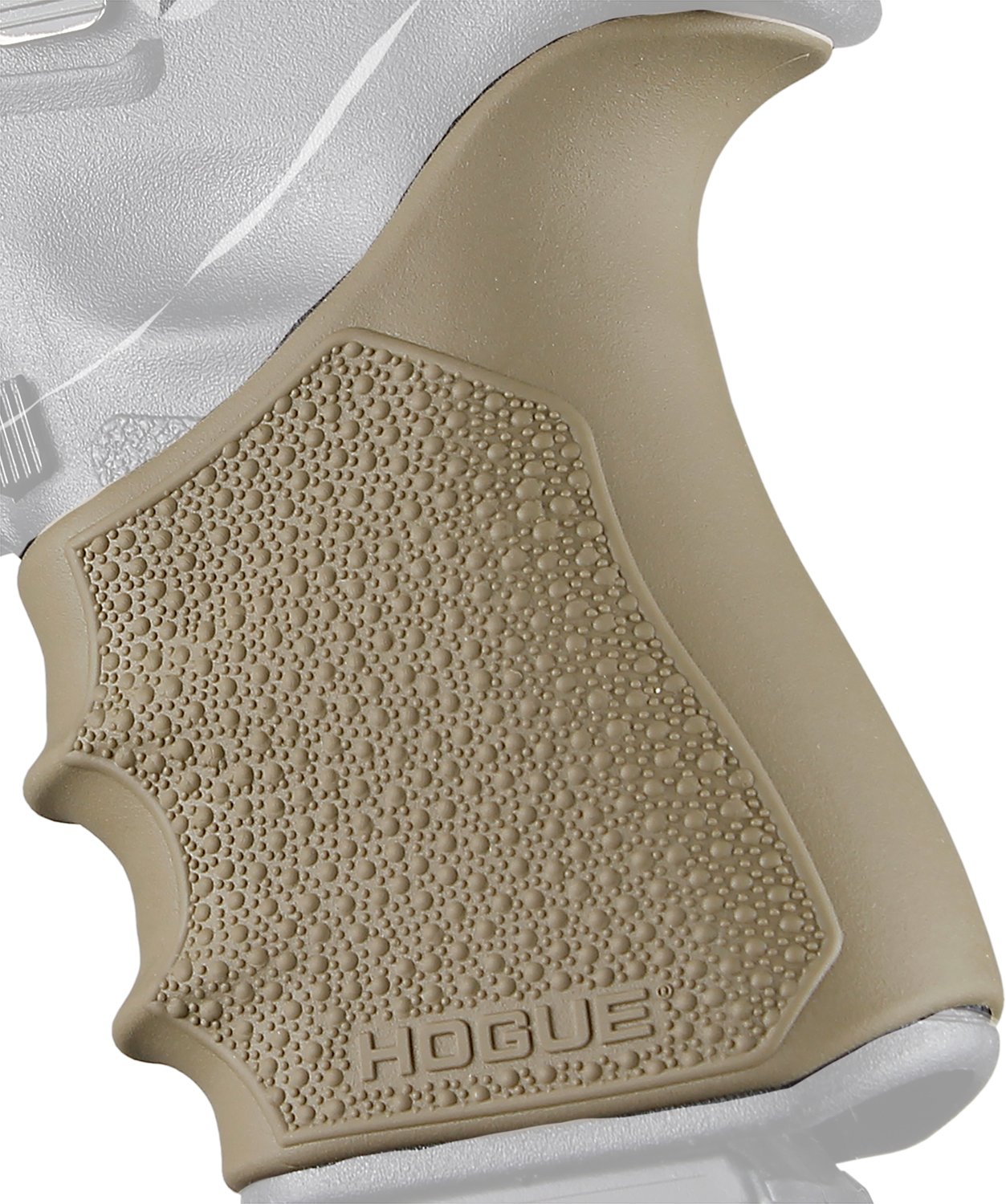 Buy Hogue 17043 HandAll Beavertail Grip Sleeve Dark Earth Fits Glock Gen3-4 online