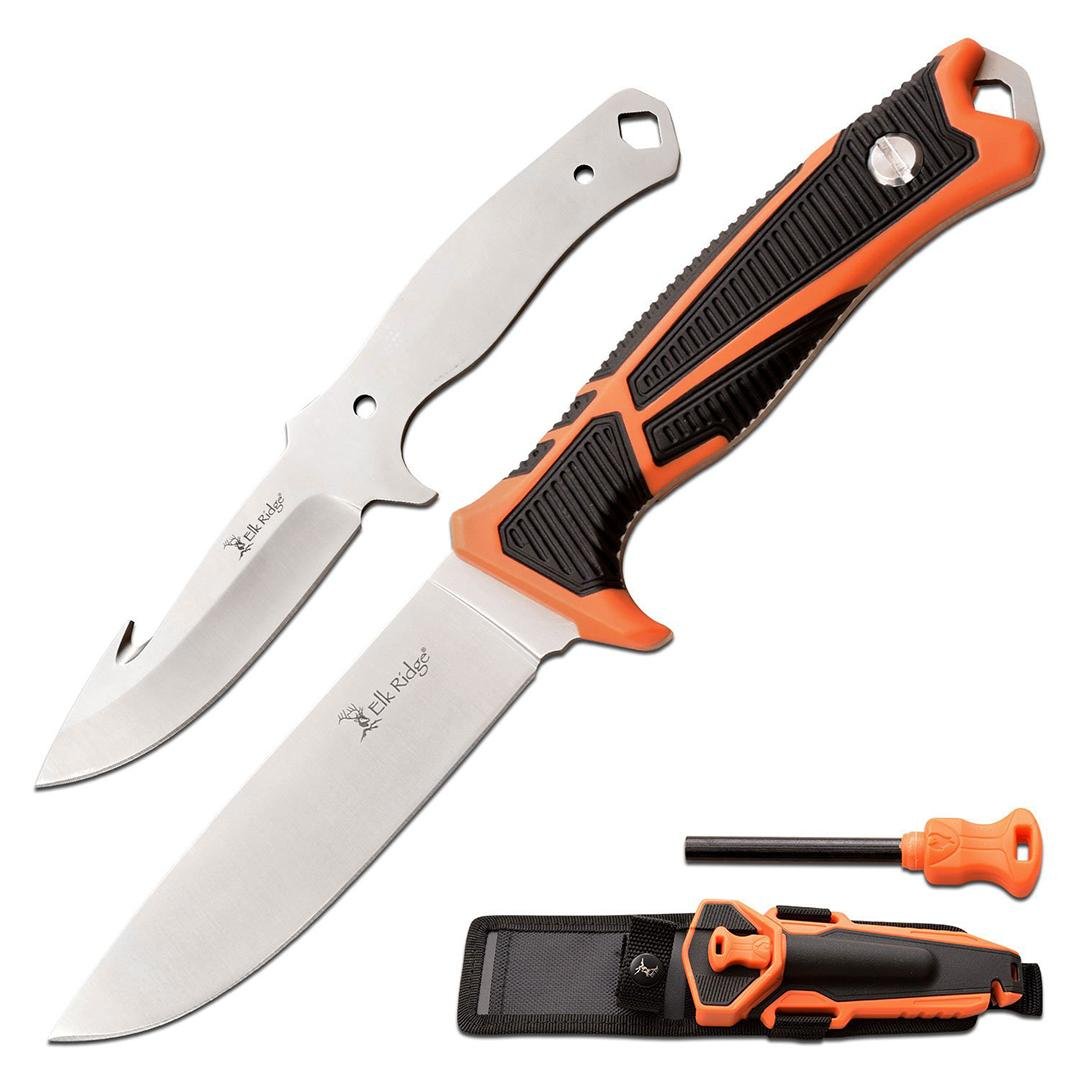 Master Cutlery ER-TKFIX001 Elk Ridge Trek Interchangeable Fixed Blade