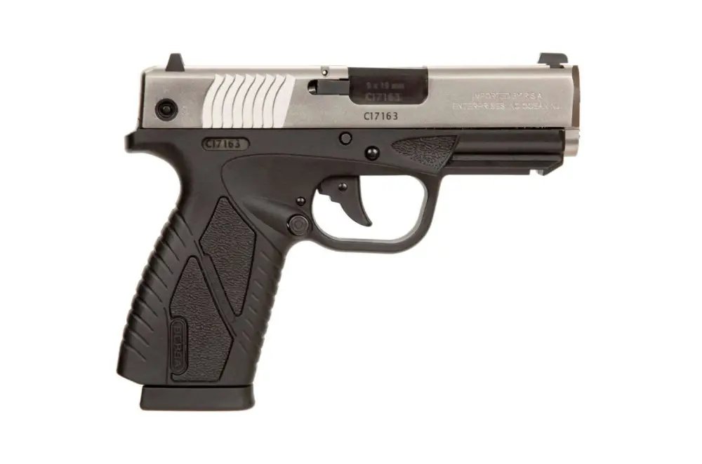 Bersa BPCC Concealed Carry Semi-Auto Pistol 9mm Luger Black Finish - Bersa - 9mm