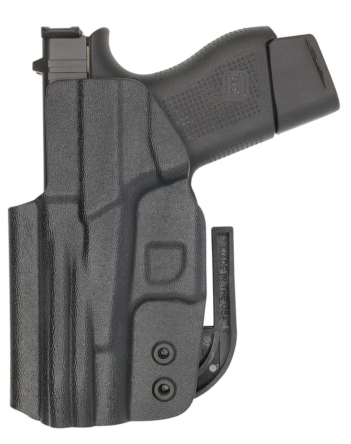 C&G Holsters 0026-100 Covert IWB Black Kydex Holster for Glock 42