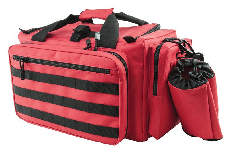 NcStar CVCRB2950R Vism Competition Range Bag Red/Black 13"x20.5" - NcStar