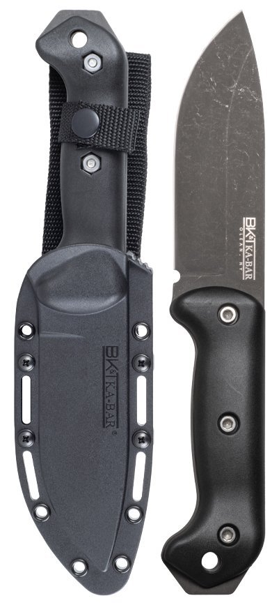 KA-BAR MAGNACUT BECKER CAMPANION KNIFE 5.38IN DROP PT BLADE 10.63 OAL BK82 MAGNACUT STEEL W/SHEATH