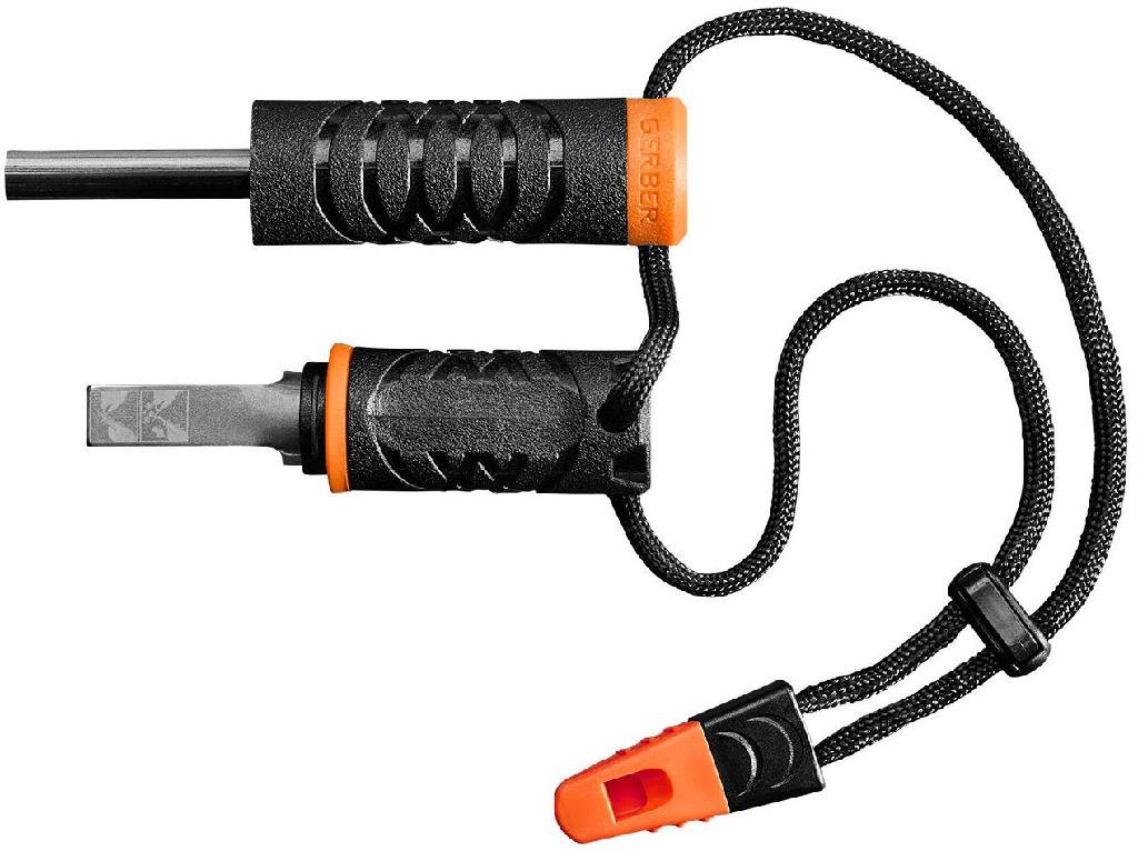 Buy GERBER 31-003114 Fire Starter Tool IPX4 Water-Resistant Whistle online