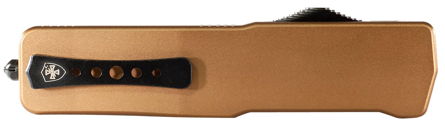 Templar Knife LAAB221 3.5" OTF Tanto D2 Blade Bronze Aluminum Handle - TEMP - TANTO