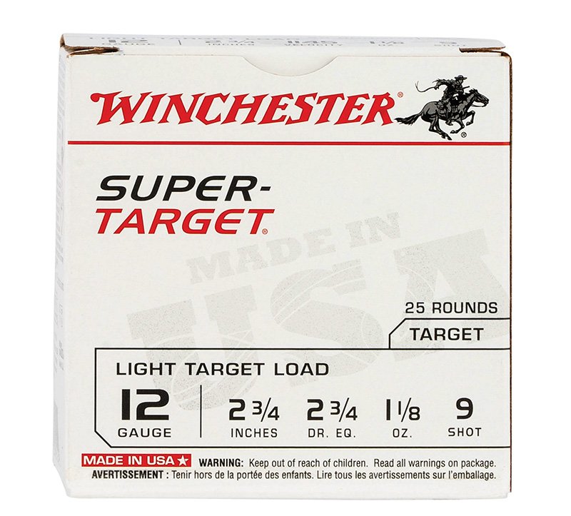Buy Winchester Ammo TRGT129@ USA SupTrgt 12Ga 2.75" 1-1/8oz #9 Shot online