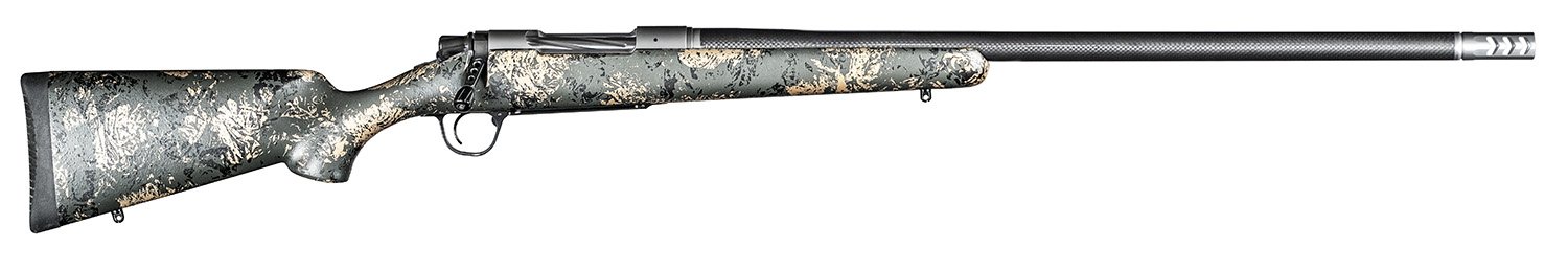 Christensen Arms 8010613600 Ridgeline FFT 6.5-284 Norma, 22" Carbon Fiber Wrapped Barrel, Stainless Steel, Green/Black/Tan Stock, 4+1 Capacity - Christensen Arms - 6.5 x 284 Norma