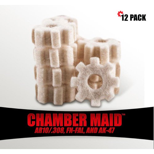 ProShot CHAMBER MAID .308 CAL./7.62MM CHAMBER STAR SWABS 12 PACK 308CMS-12