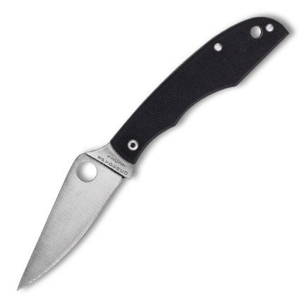 Spyderco C138GBKP Grasshopper Black G-10 Folding Knife - Spyderco