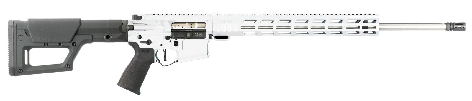 Alex Pro RI331W Varmint 22ARC 22" MLOK White, Nickel Boron BCG, PRS-Lite