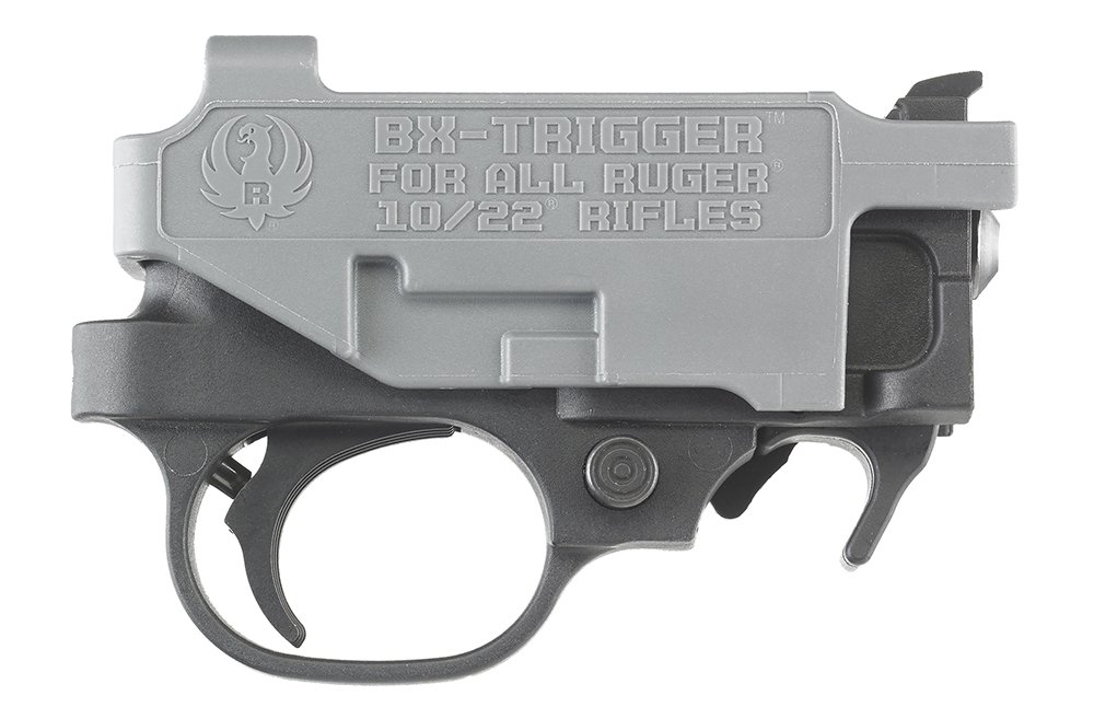 Ruger BX Trigger 10/22 & Charger 90462 - Drop-In Replacement, 2.5-3 lb Pull, Gray/Black