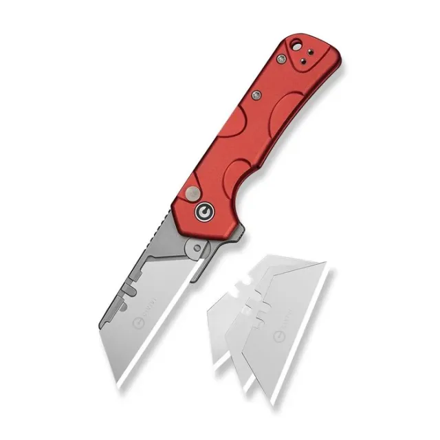 CIVIVI Knives Civivi Pulsara Utility | Red Aluminum - CIVIVI Knives for sale at TheGunDock
