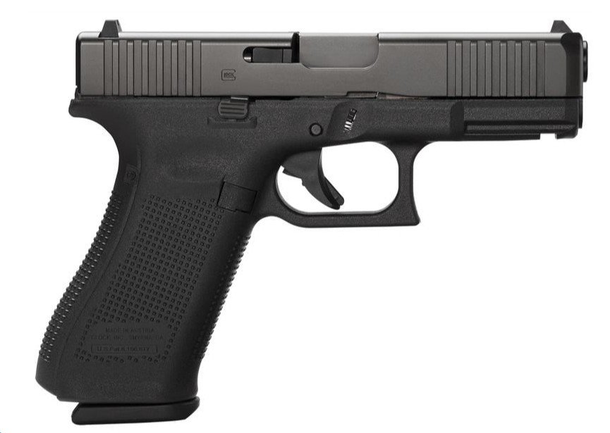 Glock PV4550201 G45 V 9mm 4.02" nDLC Semi-Auto Pistol - Glock - 9mm Luger (9x19 Parabellum)