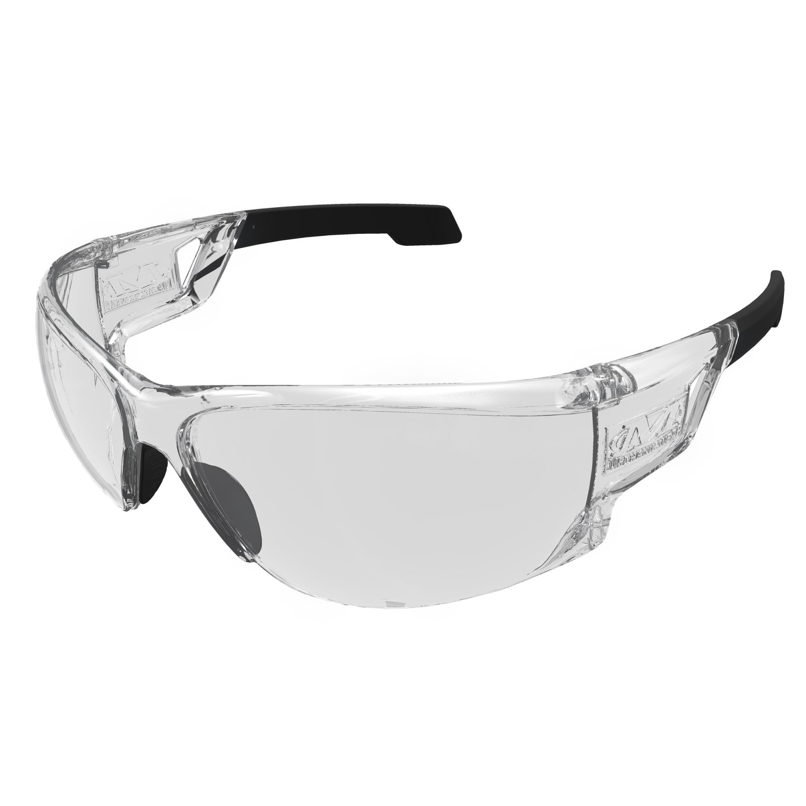 Mechanix Wear Type-N Safety Glasses Black Frame with Clear Lens