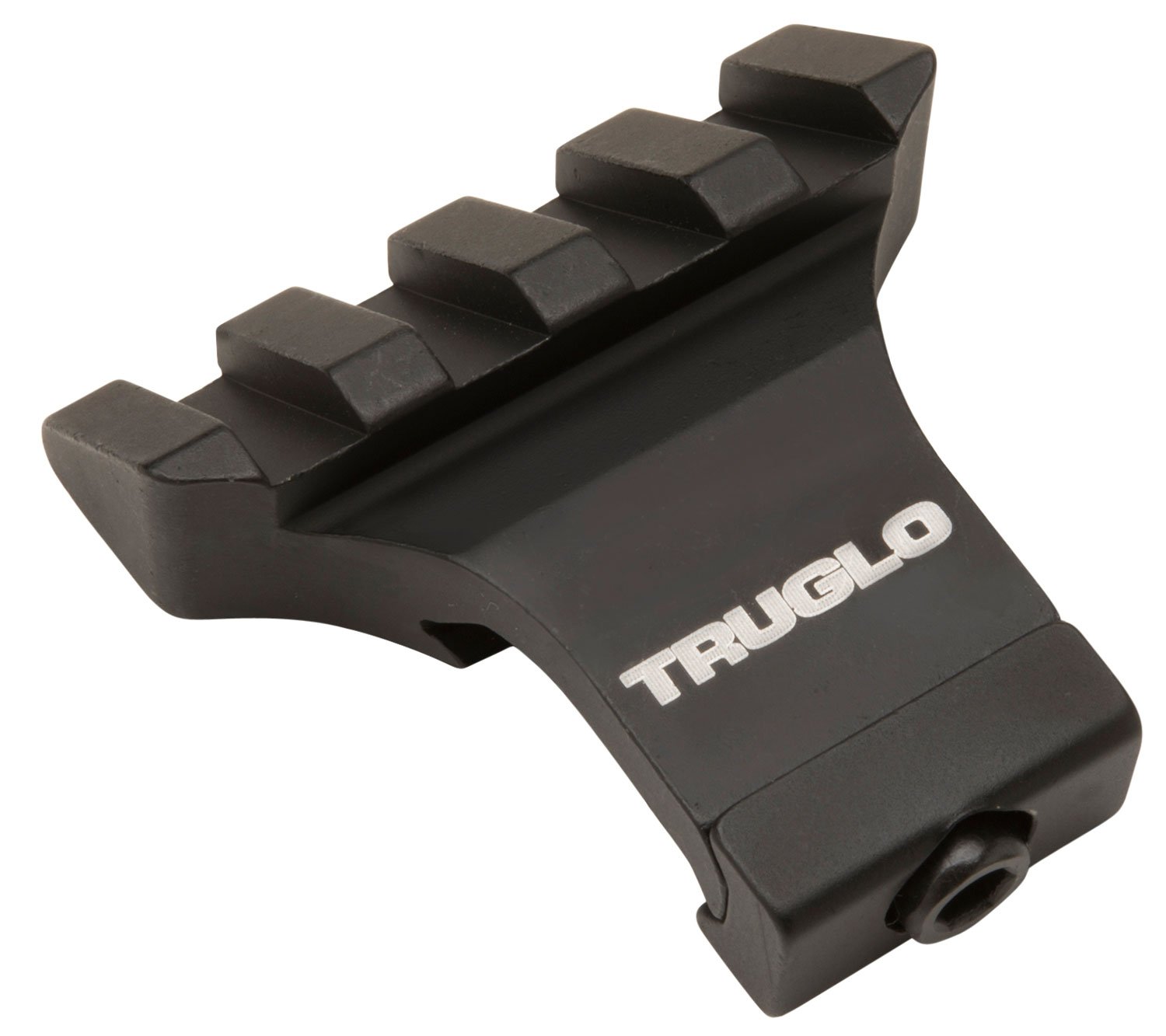 TruGlo TG8975B 45 deg Offset Picatinny Rail Mount Black Anodized Aluminum