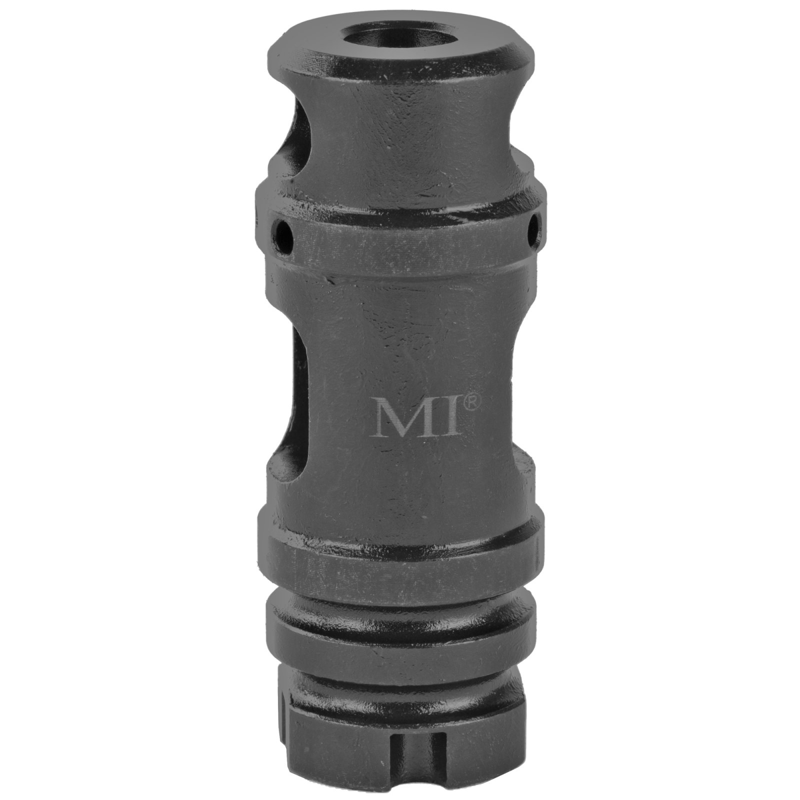 Midwest Industries MIMB6 Muzzle Brake Black Phosphate Steel with M14x1...