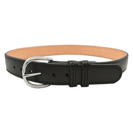 CompTac Kydex Reinforced Black Leather Gun Belt 40 Inch Contour Cut