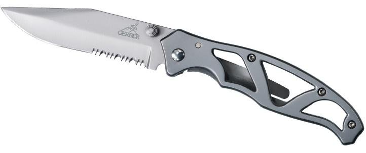 Buy GERBER 22-48443 3.01 In Serrated Clip-Point Blade Stainless Handle online